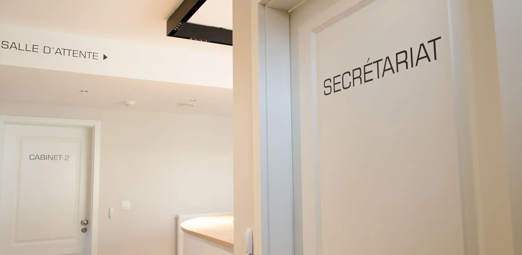 Un accueil clair Un accueil clair